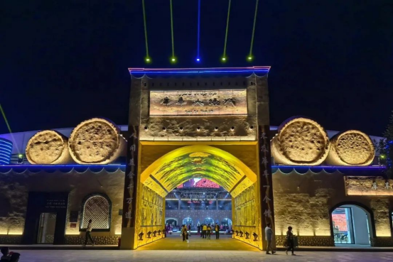 Professional sound reinforcement case --TRS AUDIO boost Xinjiang Kuche Da Nang City turned gorgeous night market