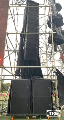 Sambutan Mahasiswa Baru |TRS AUDIO.G-20 dual 10-inch line arrays mbantu acara Chengdu Ginkgo Hotel Management College rampung!