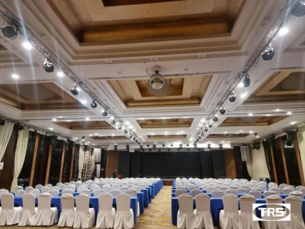 TRS AUDIO pab Guangxi Guilin Jufuyuan banquet hall upgrade los tsim high-end suab lom zem