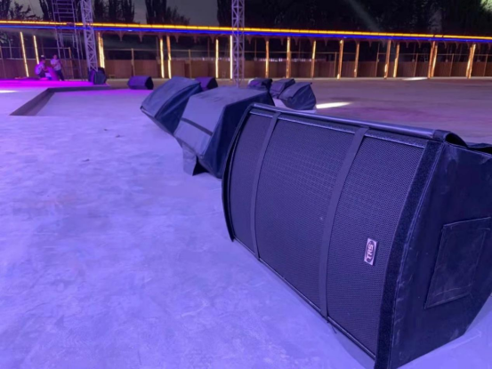 Professional sound reinforcement case --TRS AUDIO boost Xinjiang Kuche Da Nang City turned gorgeous night market