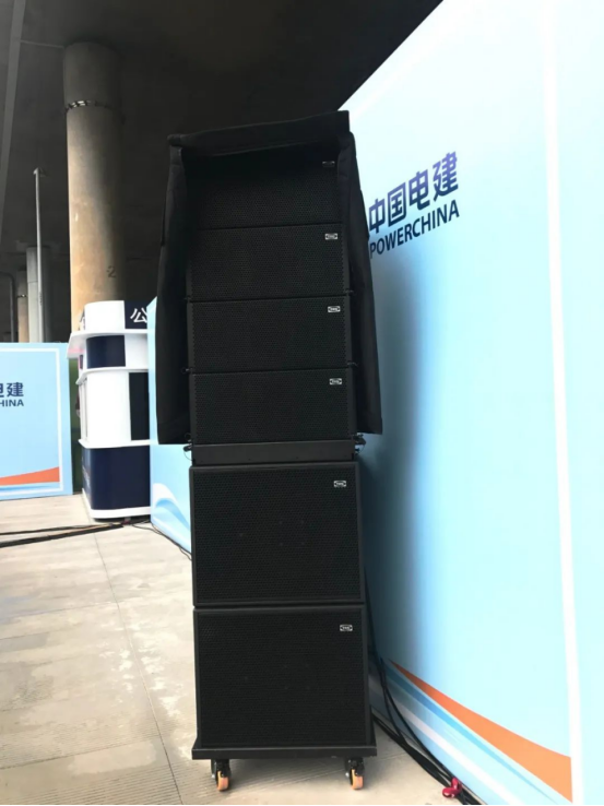 G-20 Dual 10-inch line array speakers facilitates the opening and operation ceremony of Chengdu Rail Transit Line 18